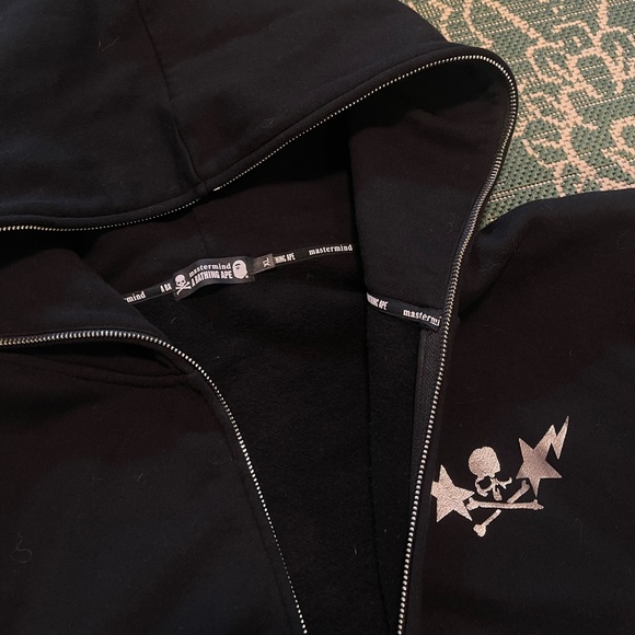Bape x Mastermind Relaxed Fit Hoodie Zip Up - Picture 5 of 6